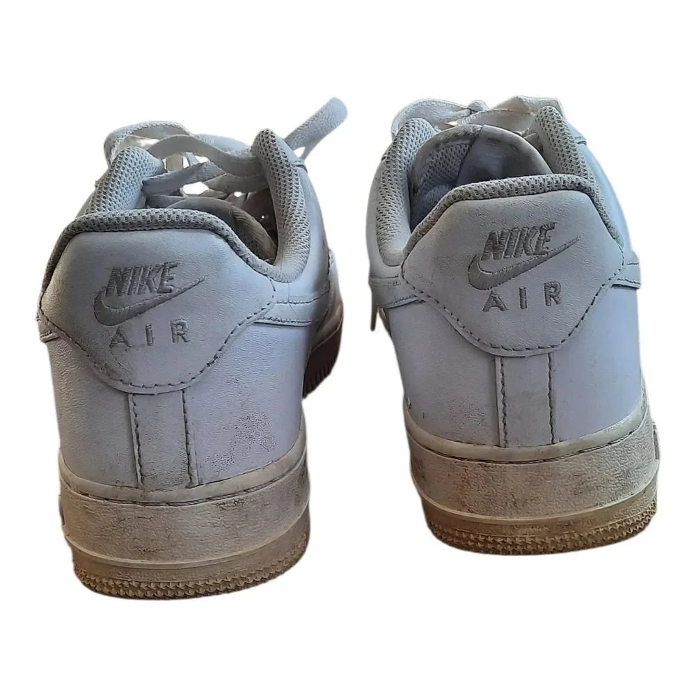 Nike White Mesh Sneakers